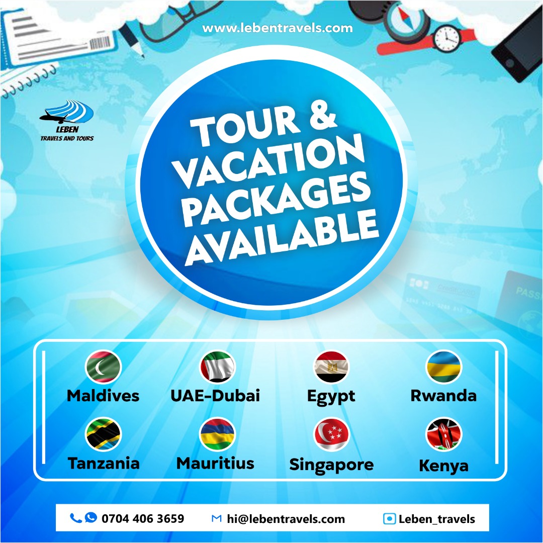 TOUR & VACATION PACKAGES FROM NIGERIA