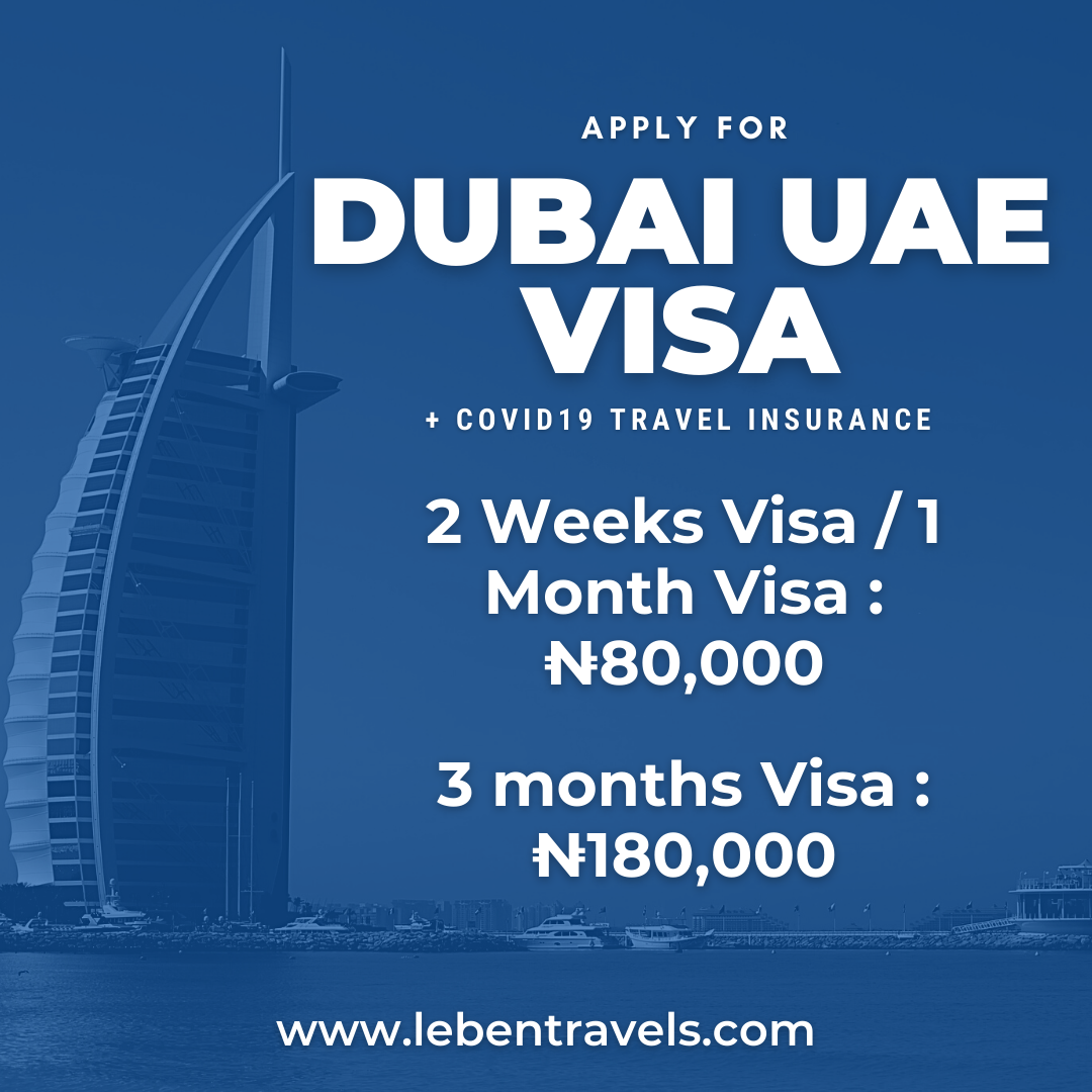 Apply for Dubai Visa with Leben Travels And Tours